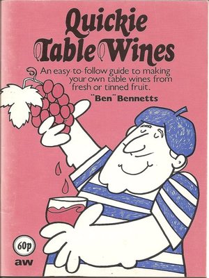 cover image of Quickie Table Wines